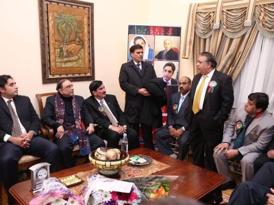 Abid Butt addressing to Chairman PPP issues in the party.2016.